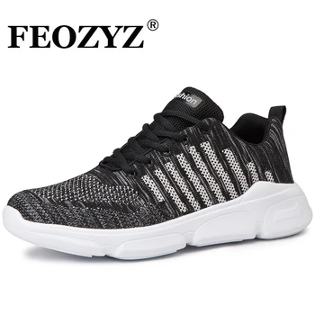 FEOZYZ Lightweight Running Shoes Men Plus Size 39-48 Spring Summer Shoes Knit Upper Breathable Sneakers Sport Shoes Man
FEOZYZ Lightweight Running Shoes Men Plus Size 39-48 Spring Summer Shoes Knit Upper Breathable Sneakers Sport Shoes Man