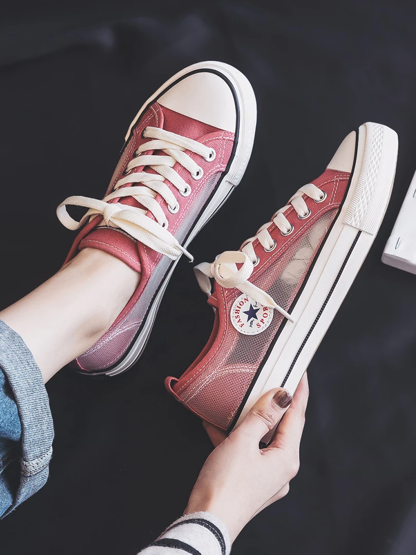 Shoes Korean version of breathable canvas shoes female 2019 summer new mesh openwork women's shoes mesh shoes wild shoes
Shoes Korean version of breathable canvas shoes female 2019 summer new mesh openwork women's shoes mesh shoes wild shoes