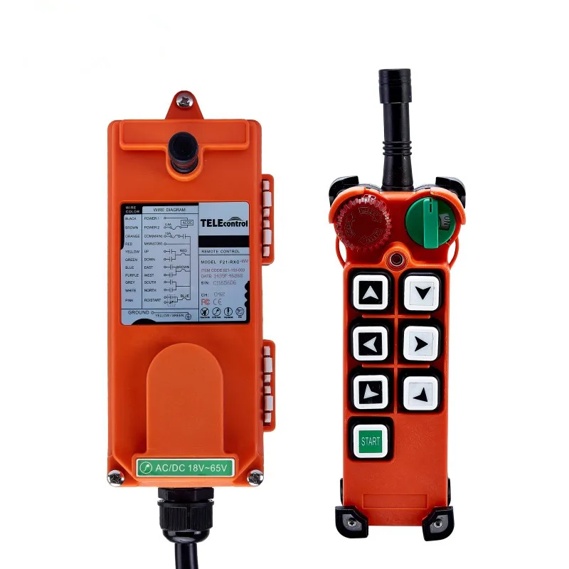 Telecrance crane accessories F21-E2 Industrial remote control for crane and hoist
Telecrance crane accessories F21-E2 Industrial remote control for crane and hoist