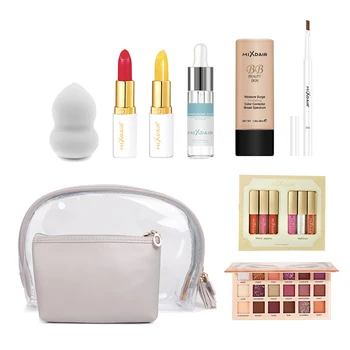 9pcs Makeup Set Eye Shadow Lip Balm Hyaluronic Acid Serum Liquid Matte Lipsticks with Cosmetic Bag
9pcs Makeup Set Eye Shadow Lip Balm Hyaluronic Acid Serum Liquid Matte Lipsticks with Cosmetic Bag