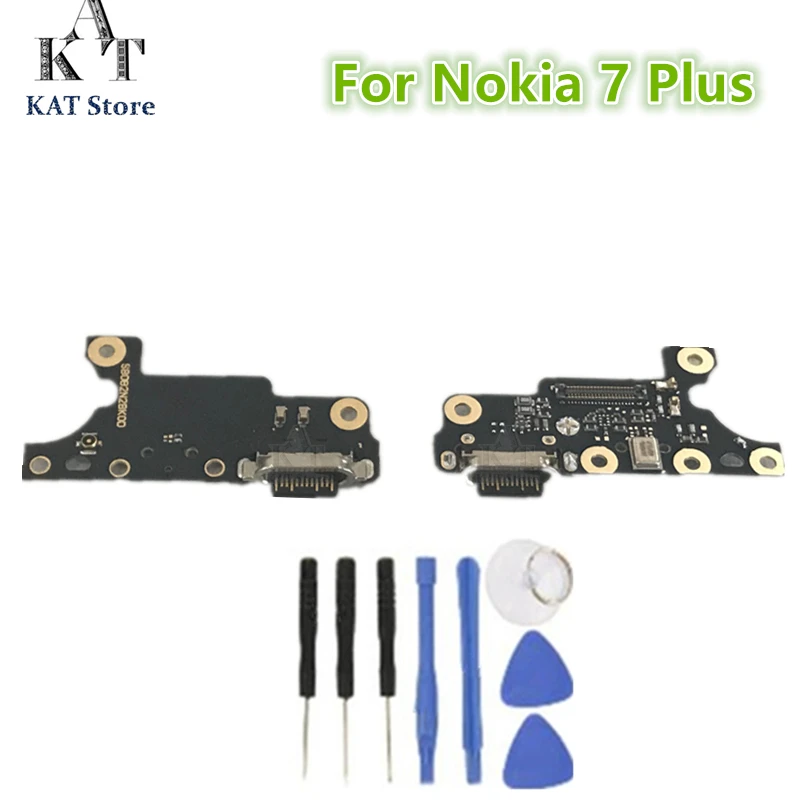 2Pcs New For Nokia 7 plus 7+ TA-1049 1055 1062 USB Charger Charging Port Dock Connector Microphone Flex Cable Board Free Tools
2Pcs New For Nokia 7 plus 7+ TA-1049 1055 1062 USB Charger Charging Port Dock Connector Microphone Flex Cable Board Free Tools