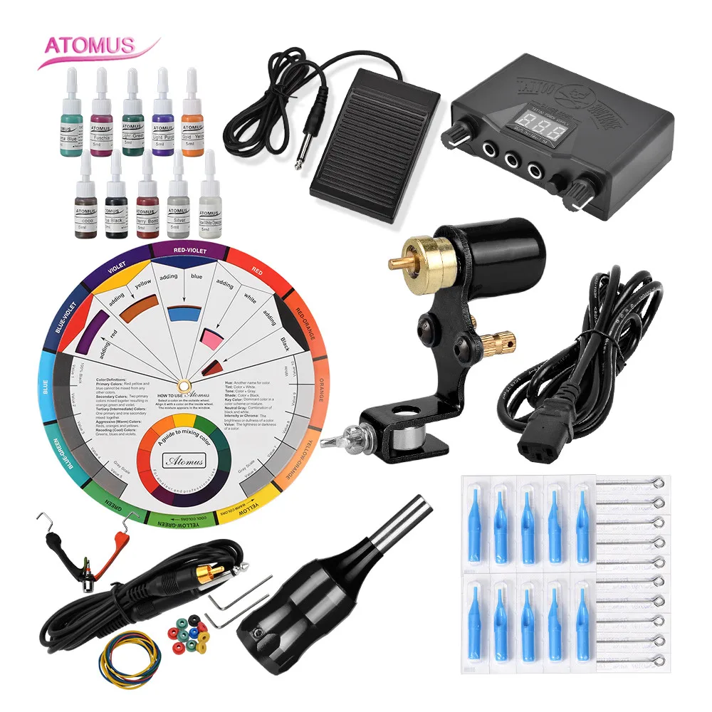 Tatouage Rotative Tatuagens Kits Set Machine Beginner Tip Tatuar Pen Kit Tattoo Machine Tatoo Maquina Pen Set Tatto Profissional
Tatouage Rotative Tatuagens Kits Set Machine Beginner Tip Tatuar Pen Kit Tattoo Machine Tatoo Maquina Pen Set Tatto Profissional