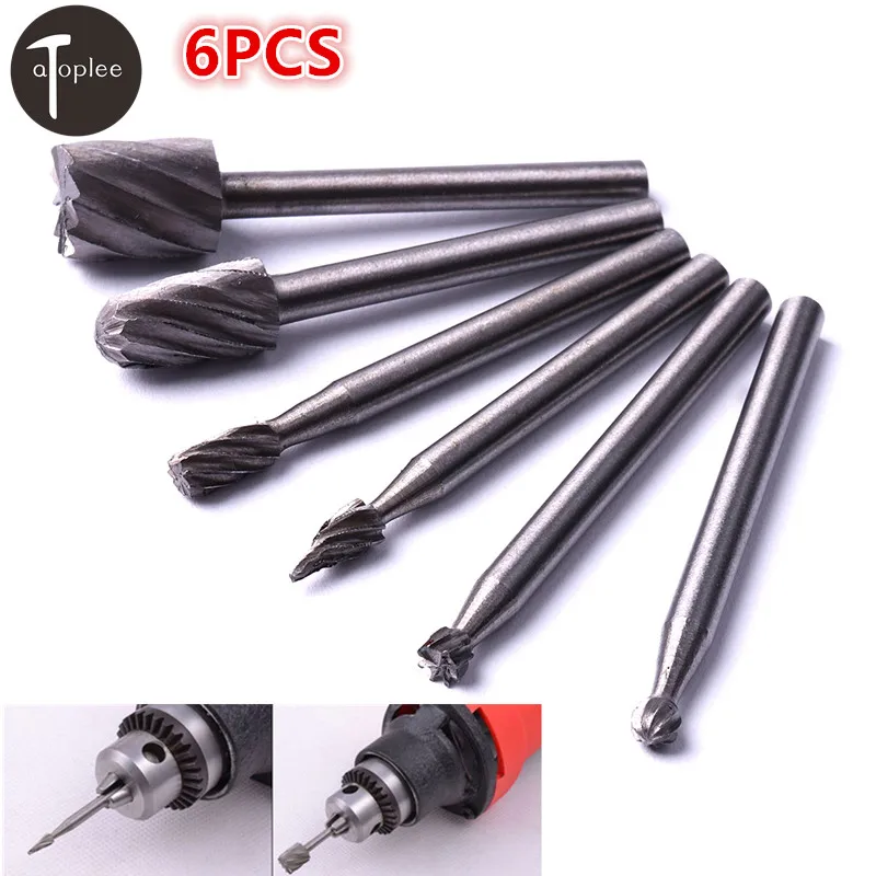 6PCS 3.175mm Shank HSS Rotary Router Drill Bit Burr Polishing Rotary Tools Milling Cutter Dremel Shaft Drilling Tool
6PCS 3.175mm Shank HSS Rotary Router Drill Bit Burr Polishing Rotary Tools Milling Cutter Dremel Shaft Drilling Tool