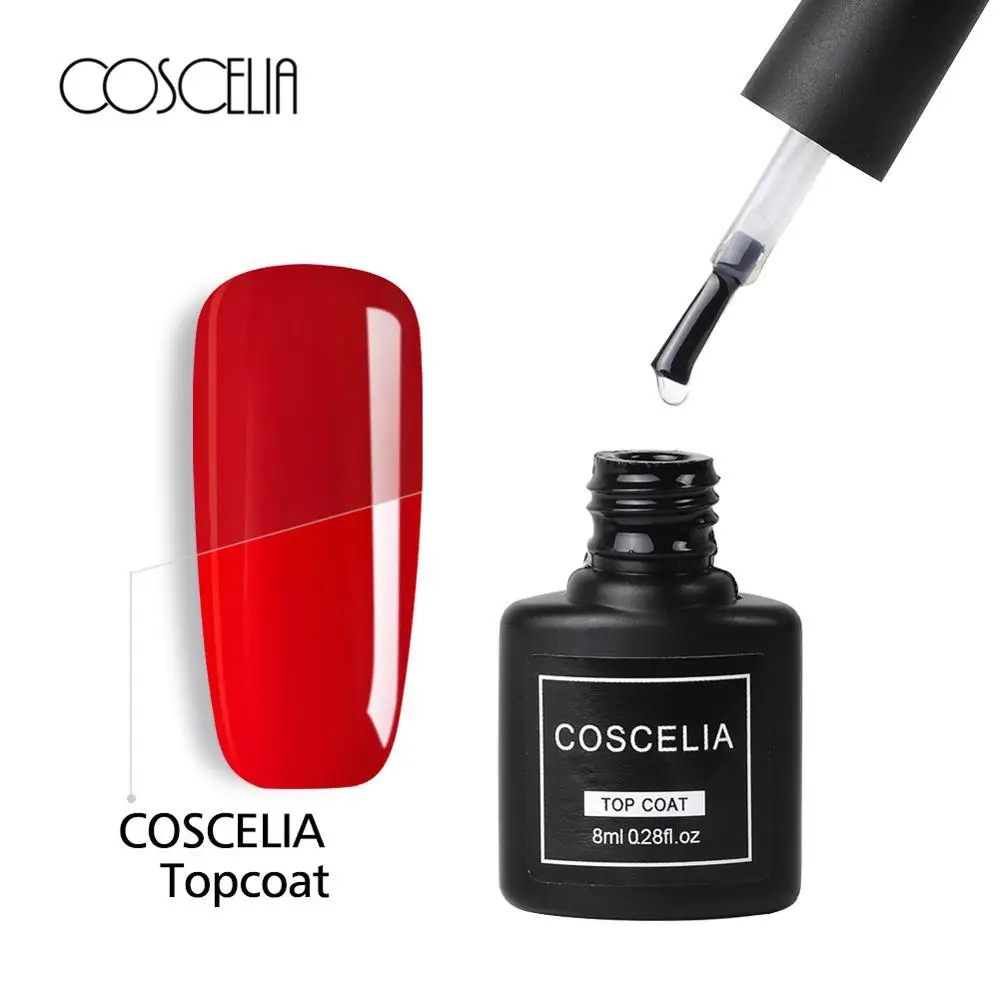COSCELIA Top Base Coat Nail Primer UV LED Soak Off Gel Varnish Long Lasting Gel Nail Polish Top Coat And Base Coat For Nail Art
COSCELIA Top Base Coat Nail Primer UV LED Soak Off Gel Varnish Long Lasting Gel Nail Polish Top Coat And Base Coat For Nail Art
