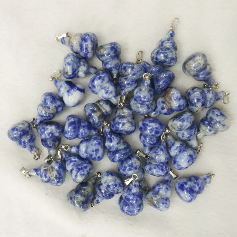Fashion Natural Sodalite stone gourd floating charms diy pendants for jewelry making 50pcs/lot Wholesale free shipping
Fashion Natural Sodalite stone gourd floating charms diy pendants for jewelry making 50pcs/lot Wholesale free shipping