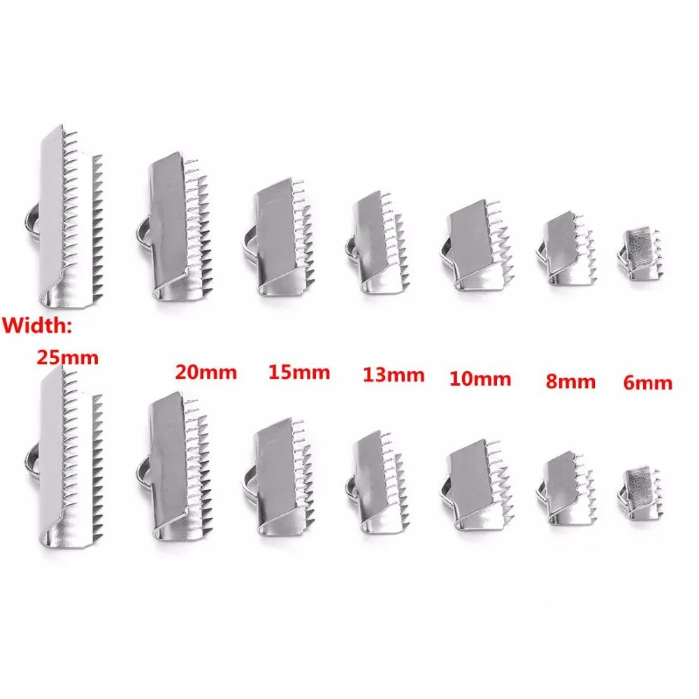 20Pcs Silver Tone Plated Ribbon Crimp End Caps of Necklace String Ribbon Clip Bracelet Cord Foldover Bracelet Connectors Finding
20Pcs Silver Tone Plated Ribbon Crimp End Caps of Necklace String Ribbon Clip Bracelet Cord Foldover Bracelet Connectors Finding