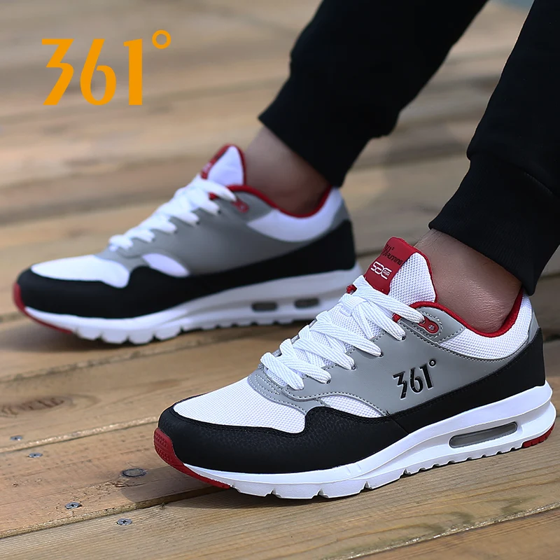 361 Men's shoes running mens sneakers Air Cushion Sport Shoes Mesh Breathable Black Sport Sneakers
361 Men's shoes running mens sneakers Air Cushion Sport Shoes Mesh Breathable Black Sport Sneakers