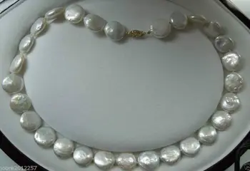 Selling jewerly >Rare Huge 13-15MM white coin pearl necklace 18 inches>free shipping
Selling jewerly >Rare Huge 13-15MM white coin pearl necklace 18 inches>free shipping
