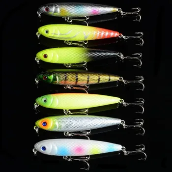 7Pcs/Lot 8cm/8.6g Lifelike Fake Bait Pencil Surface Lure Wobblers Plastic Isca Artificial Hard Fishing Baits Goods for Fishing
7Pcs/Lot 8cm/8.6g Lifelike Fake Bait Pencil Surface Lure Wobblers Plastic Isca Artificial Hard Fishing Baits Goods for Fishing