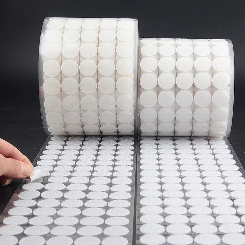 50 Pairs 10/15/20/25mm Hook Loop Tape Disc Coin Self Adhesive Fastener Tape DIY handmade Black White Strong Glue Magic Sticker
50 Pairs 10/15/20/25mm Hook Loop Tape Disc Coin Self Adhesive Fastener Tape DIY handmade Black White Strong Glue Magic Sticker