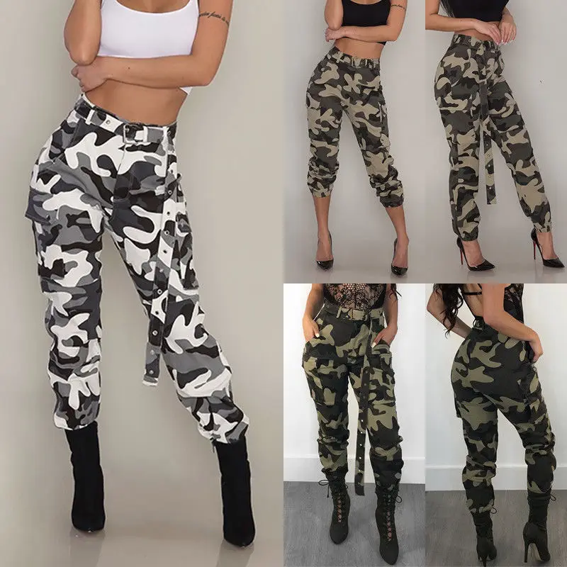 Hip Hop Women Camouflage Jogger Cargo Pants Cool Trousers High Waist Casual Pants Military Army Combat Loose Trousers S-3XL
Hip Hop Women Camouflage Jogger Cargo Pants Cool Trousers High Waist Casual Pants Military Army Combat Loose Trousers S-3XL