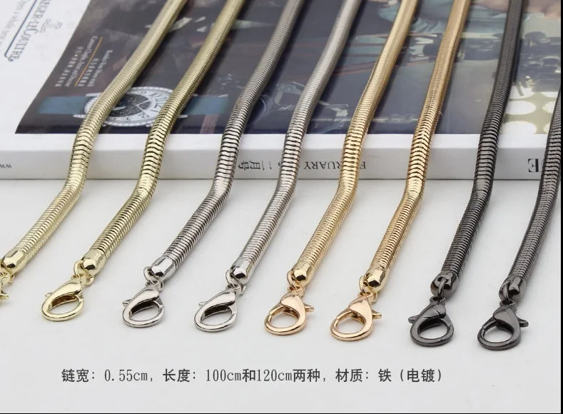 Free shipping Hight Quality bag hardware purse chain strap bag chain handbag replacement bag diy strap chain
Free shipping Hight Quality bag hardware purse chain strap bag chain handbag replacement bag diy strap chain
