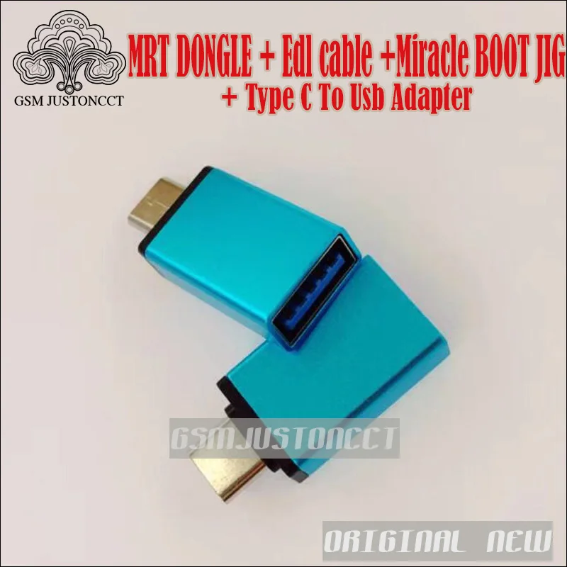 mrt dongle + Edl cable + Type C to usb adapter - gsm justoncct -B5