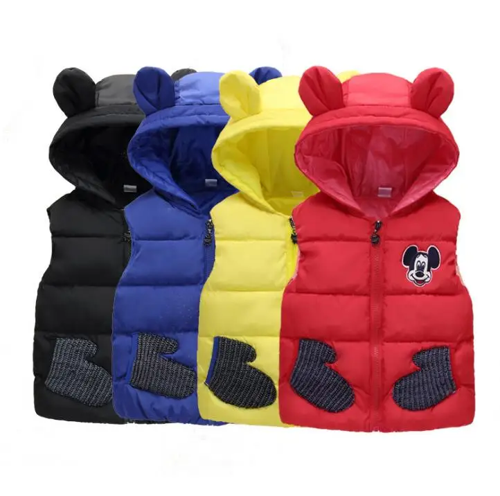 Baby Girls Boys High Quality Parkas Vest Coats Children Clothes Down Jacket Kids Vests Cartoon Giraffe Mickey Minnie Outerwear
Baby Girls Boys High Quality Parkas Vest Coats Children Clothes Down Jacket Kids Vests Cartoon Giraffe Mickey Minnie Outerwear