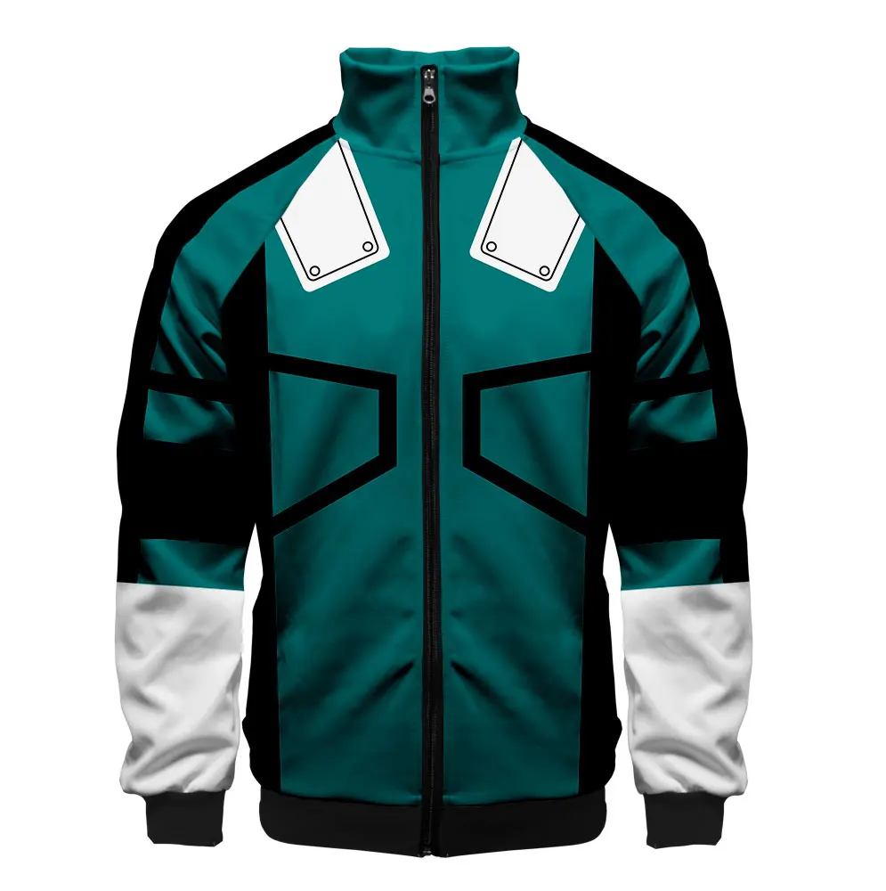 Hot Anime My hero academy 3D Zipper Sweatshirt Japanese Cosplay New Fashion Cool Spring Clothes stand collar Sweatshirt
Hot Anime My hero academy 3D Zipper Sweatshirt Japanese Cosplay New Fashion Cool Spring Clothes stand collar Sweatshirt