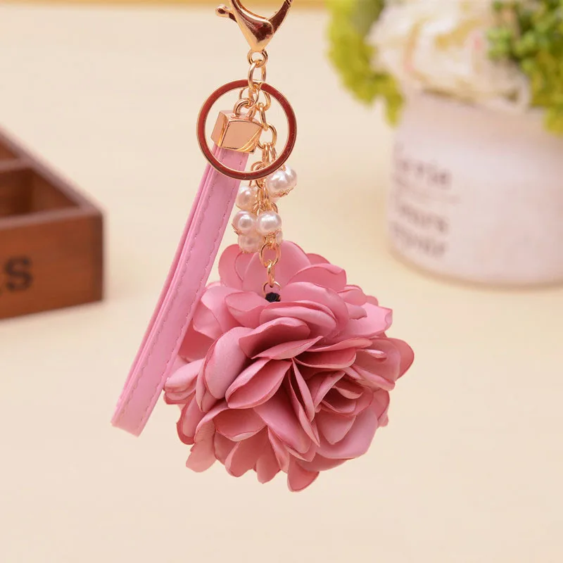 Custom Camellia Rose Keychain Women Romantic Bag Pendant Charm Flowers Key Chain Buckle Key Ring Holder gifts for women
Custom Camellia Rose Keychain Women Romantic Bag Pendant Charm Flowers Key Chain Buckle Key Ring Holder gifts for women