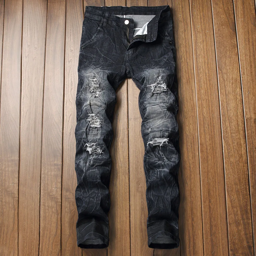 Brand Jeans Men Dark Color Soft Denim Pants Stretch Straight Slim Fit Men Jeans High Quality Cotton Ripped Jeans Homme 7.12
Brand Jeans Men Dark Color Soft Denim Pants Stretch Straight Slim Fit Men Jeans High Quality Cotton Ripped Jeans Homme 7.12