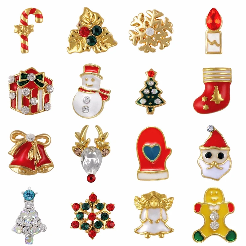 20PCS metal 3d nail art christmas decorations charms nails glitter rhinestones nail supplies jewelry 
20PCS metal 3d nail art christmas decorations charms nails glitter rhinestones nail supplies jewelry