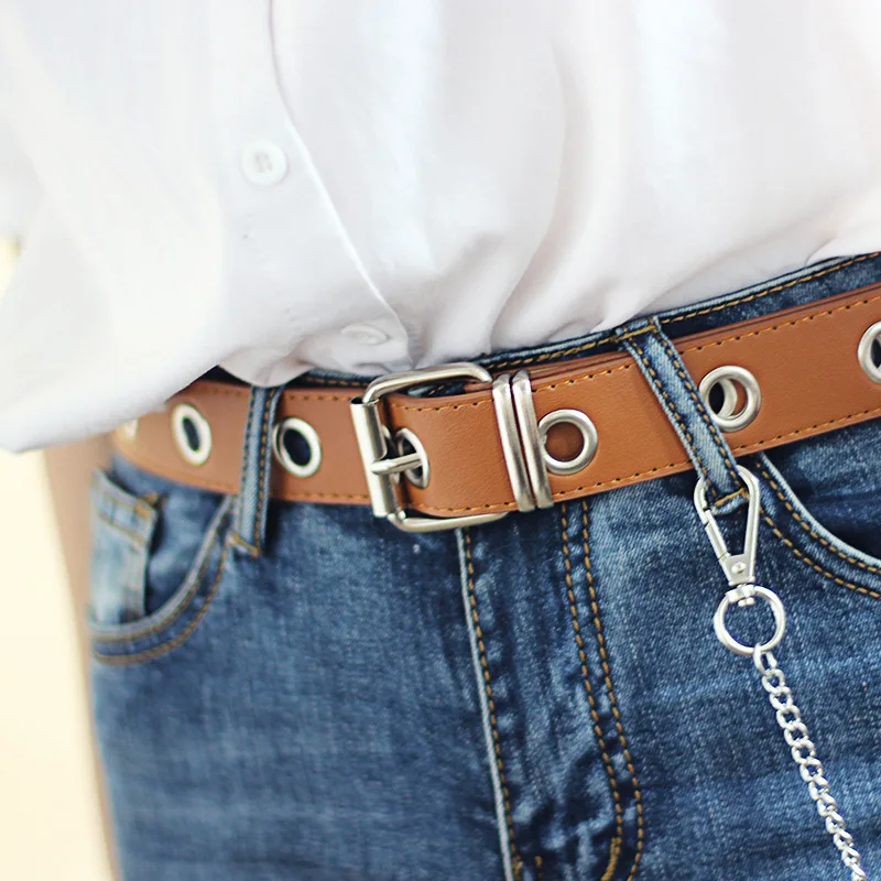 New PU Leather Design Detachable Belt Chain Punk Hip Hop Fashion For Ladies Belt Fashionable Silver Buckle Jeans For Women Belts
New PU Leather Design Detachable Belt Chain Punk Hip Hop Fashion For Ladies Belt Fashionable Silver Buckle Jeans For Women Belts