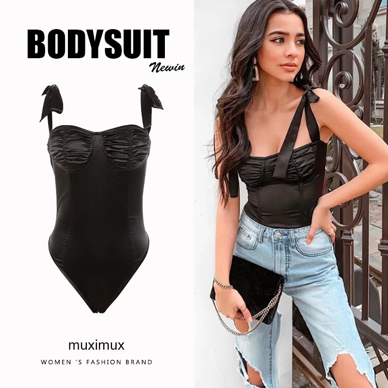 2019 Summer Women Sexy Bodysuit Solid Spaghetti Strap Black Red Club Party Bodysuit Body For Women Short Jumpsuit
2019 Summer Women Sexy Bodysuit Solid Spaghetti Strap Black Red Club Party Bodysuit Body For Women Short Jumpsuit