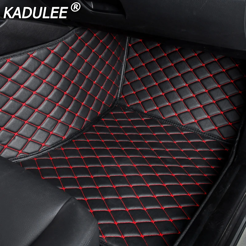 KADULEE car floor Foot mat For jaguar xf xj F-PACE XJL F-TYPE XK XFL XEL car accessories waterproof styling custom floor mats
KADULEE car floor Foot mat For jaguar xf xj F-PACE XJL F-TYPE XK XFL XEL car accessories waterproof styling custom floor mats