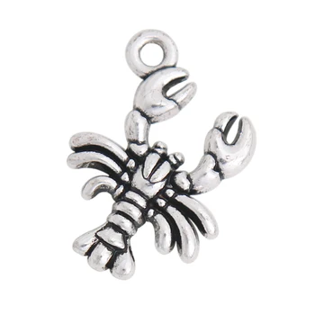 RAINXTAR Trendy DIY Alloy Ocean Theme Charms Vintage Lobster Charms 15*22mm 50pcs AAC610
RAINXTAR Trendy DIY Alloy Ocean Theme Charms Vintage Lobster Charms 15*22mm 50pcs AAC610