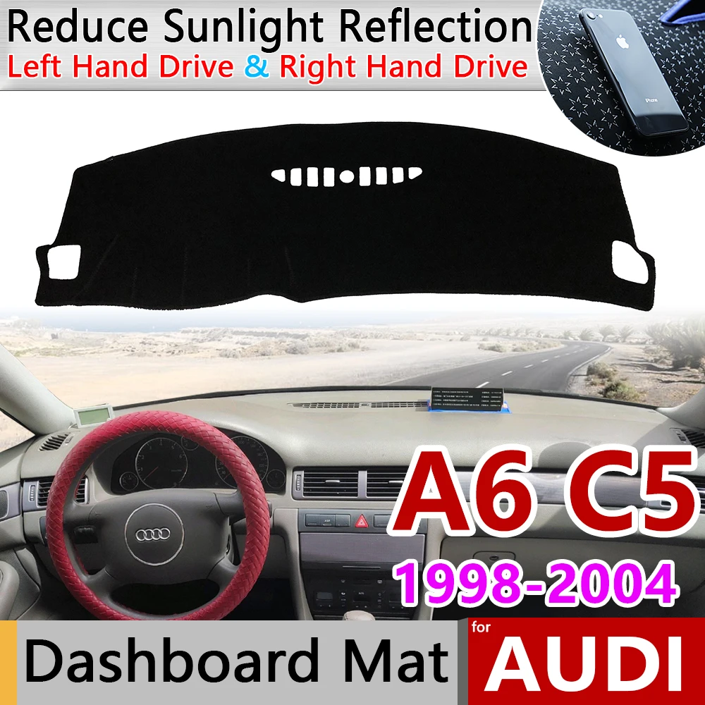 for Audi A6 C5 1998~2004 4B Anti-Slip Mat Dashboard Cover Pad Sunshade Dashmat Protect Carpet Accessories S-line 2001 2002 2003
for Audi A6 C5 1998~2004 4B Anti-Slip Mat Dashboard Cover Pad Sunshade Dashmat Protect Carpet Accessories S-line 2001 2002 2003