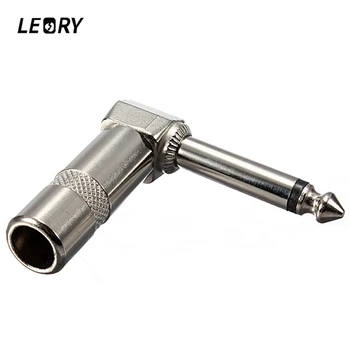 LEORY Right Angle 6.3mm Male Mono Phone Plug Guitar Audio Connector Jack Microphone Cable Terminal
LEORY Right Angle 6.3mm Male Mono Phone Plug Guitar Audio Connector Jack Microphone Cable Terminal