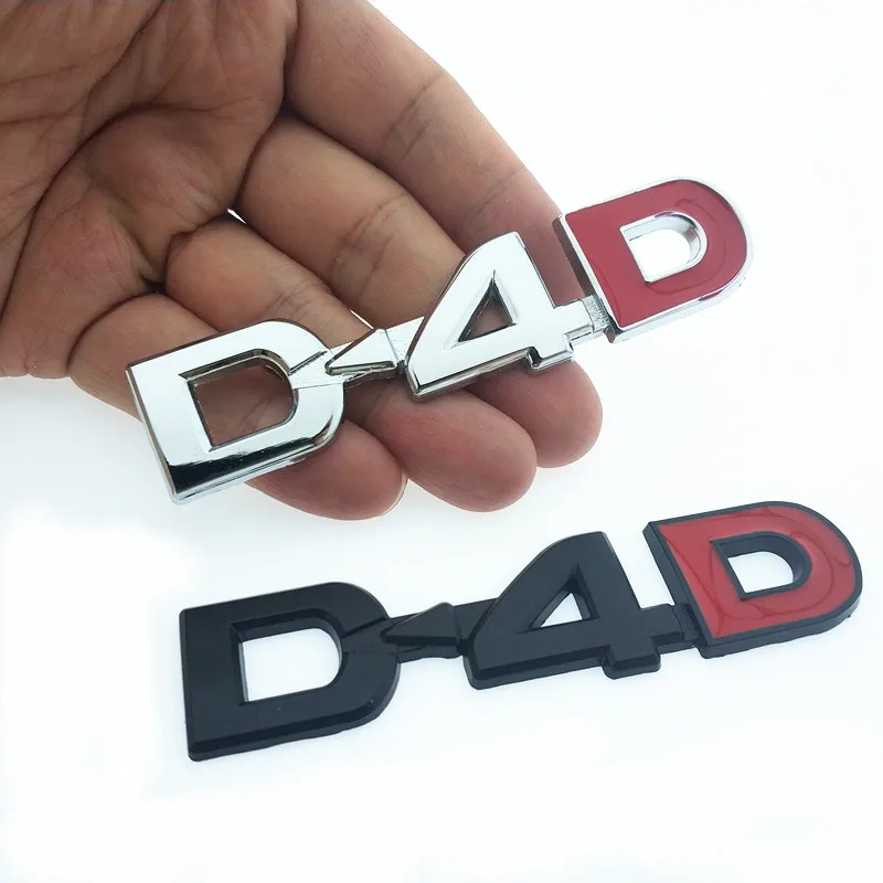 3D Metal D4D logo car side emblem rear trunk decorative sticker styling for BMW Toyota Toyota Honda Ford Accessories
3D Metal D4D logo car side emblem rear trunk decorative sticker styling for BMW Toyota Toyota Honda Ford Accessories