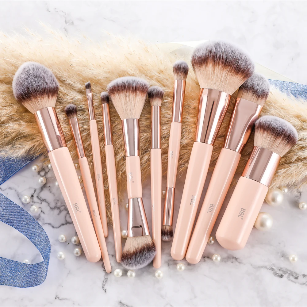 BBL Professional Makeup Brush Set 10pcs Premium Brushes for Foundation Powder Blush Eyebrows Eyeshadow Blender Cosmetic Tools
BBL Professional Makeup Brush Set 10pcs Premium Brushes for Foundation Powder Blush Eyebrows Eyeshadow Blender Cosmetic Tools