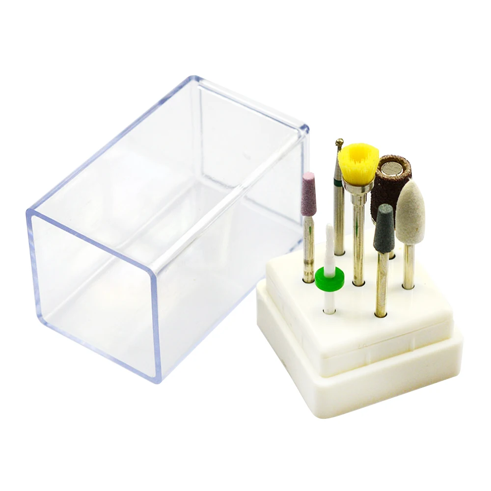 1Set 7 Styles Nail Art Drill Machine Equipment Drill Bit Files Manicure Grinding Polishing Nail Tools LAND302
1Set 7 Styles Nail Art Drill Machine Equipment Drill Bit Files Manicure Grinding Polishing Nail Tools LAND302