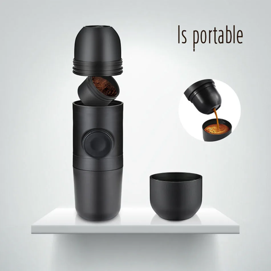 MICCK Mini Coffee Machine Manual Coffee Maker Portable Handheld Pressure Espresso Coffee Maker for Outdoor Traveller Office
MICCK Mini Coffee Machine Manual Coffee Maker Portable Handheld Pressure Espresso Coffee Maker for Outdoor Traveller Office