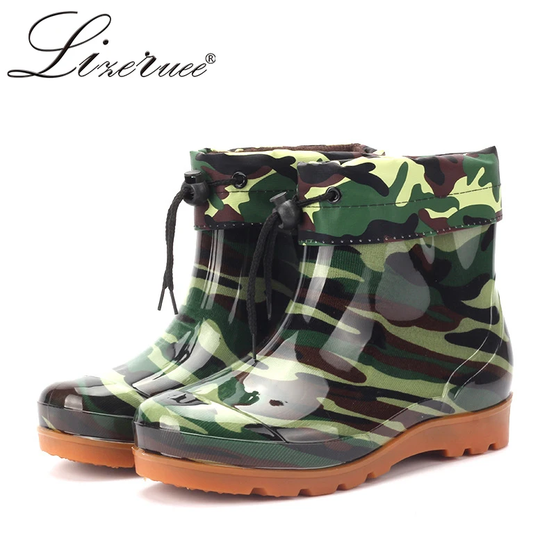 Lizeruee Men Rubber Rain Shoes Men Mid-Calf Rainboots Anti-Skid Shoes Wear-Resistant Waterproof Male Labor Protection Boots
Lizeruee Men Rubber Rain Shoes Men Mid-Calf Rainboots Anti-Skid Shoes Wear-Resistant Waterproof Male Labor Protection Boots