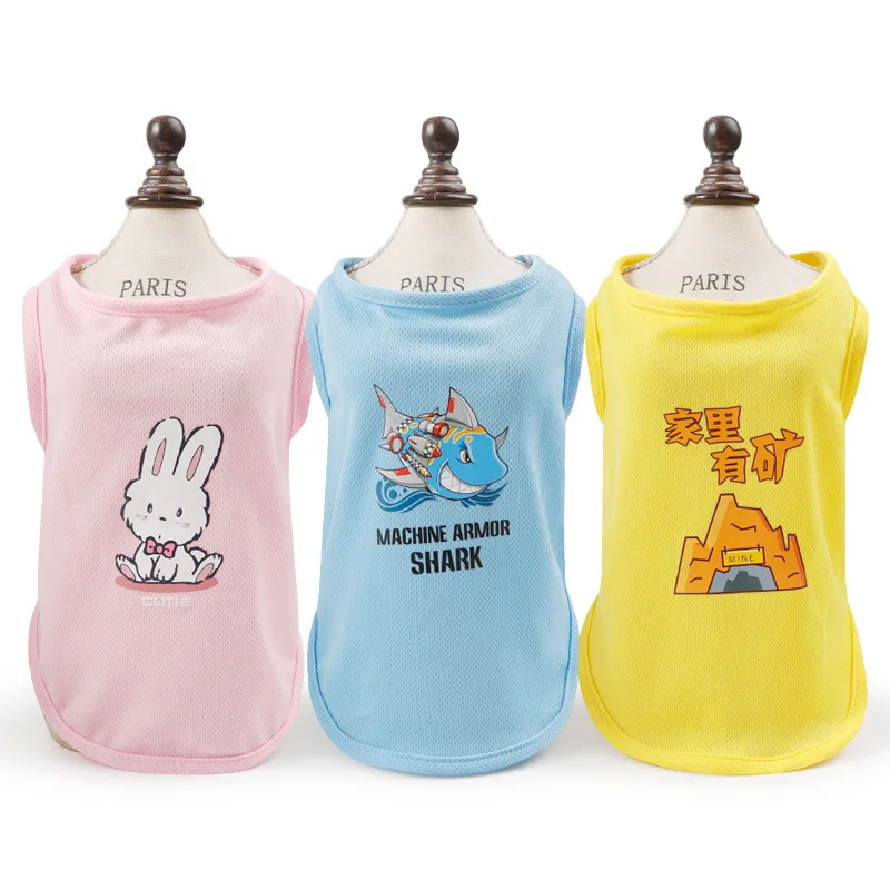 Printed in the form of a dog with a T-shirt, suitable for Yorkshire Terrier and Chihuahua - Chinese puppy dress open summe vest
Printed in the form of a dog with a T-shirt, suitable for Yorkshire Terrier and Chihuahua - Chinese puppy dress open summe vest