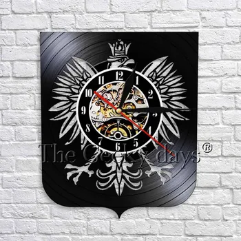 Polish Coat of Arms Polska Wall Clock Modern Design Patriotic Polish Eagle Vintage Vinyl Record Wall Clock 3D Wall Watch
Polish Coat of Arms Polska Wall Clock Modern Design Patriotic Polish Eagle Vintage Vinyl Record Wall Clock 3D Wall Watch
