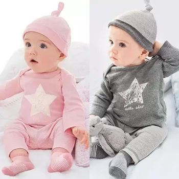Cute Baby Girls Clothing Set Cotton Star Shirts + Pants + Hat Suits 3pcs Newborn Infant Baby Boy Clothes Sets Spring Autumn
Cute Baby Girls Clothing Set Cotton Star Shirts + Pants + Hat Suits 3pcs Newborn Infant Baby Boy Clothes Sets Spring Autumn