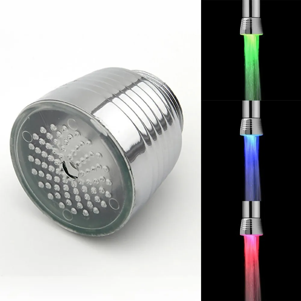 LED Faucet Light Tap Nozzle Rgb Color Blinking Temperature Self-powered Faucet Aerator Water Saving Kitchen Bathroom Accessories
LED Faucet Light Tap Nozzle Rgb Color Blinking Temperature Self-powered Faucet Aerator Water Saving Kitchen Bathroom Accessories