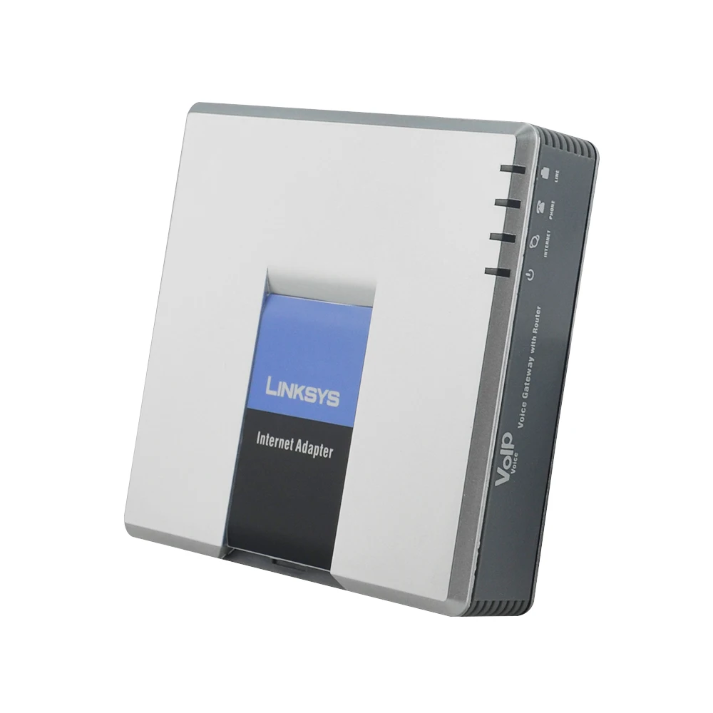 Бесплатная доставка! Разблокированный телефонный адаптер LINKSYS SPA3102 Voip ATA лучший