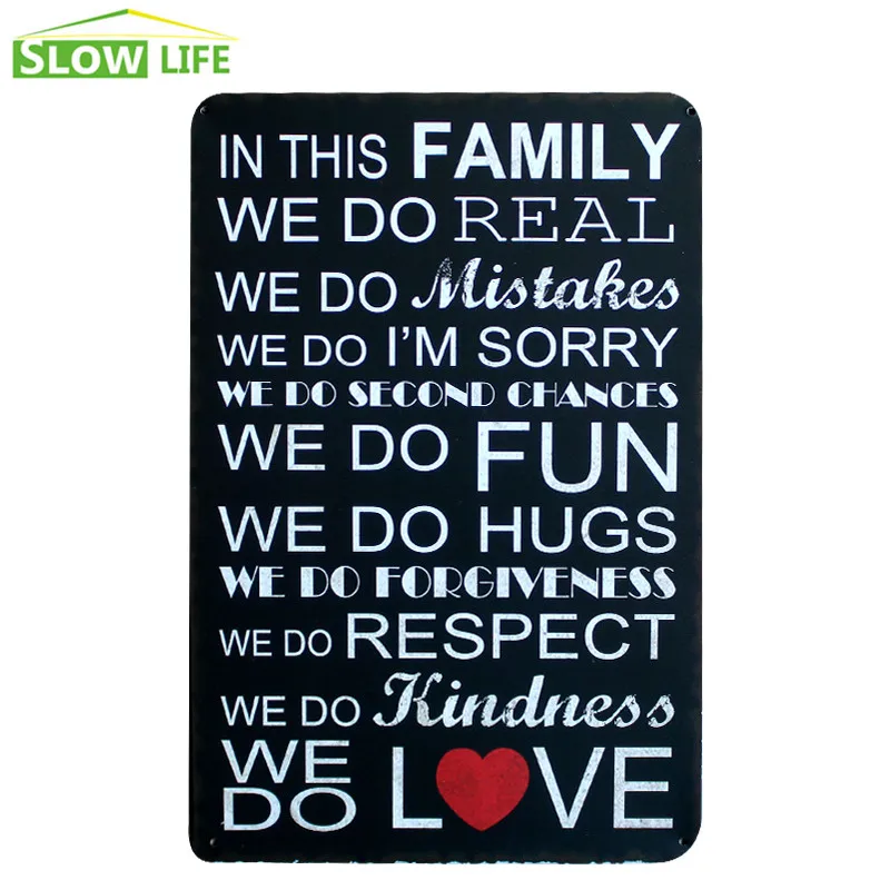 Family Rules Metal Tin Sign House Wall Decor Tin Sign Vintage Home Decor Metal Plaque Retro Painting Fashion Metal Poster
Family Rules Metal Tin Sign House Wall Decor Tin Sign Vintage Home Decor Metal Plaque Retro Painting Fashion Metal Poster