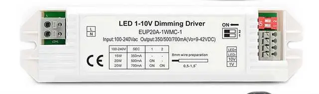 led manufacturer 20w 1ch 350 / 500/ 700mA constant current 1-10v driver dimming | Освещение