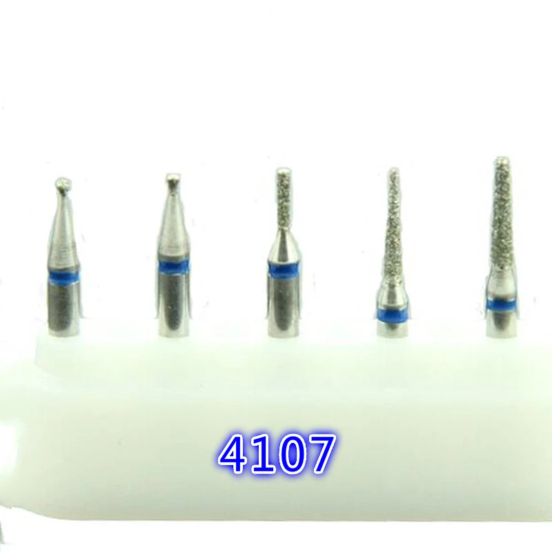 25Pieces/5boxes Dental Diamond Polishing Bur Kits Dentistry Lab Polish Burs Instrument Sets for RA Low Speed Handpiece Beginner | Красота и