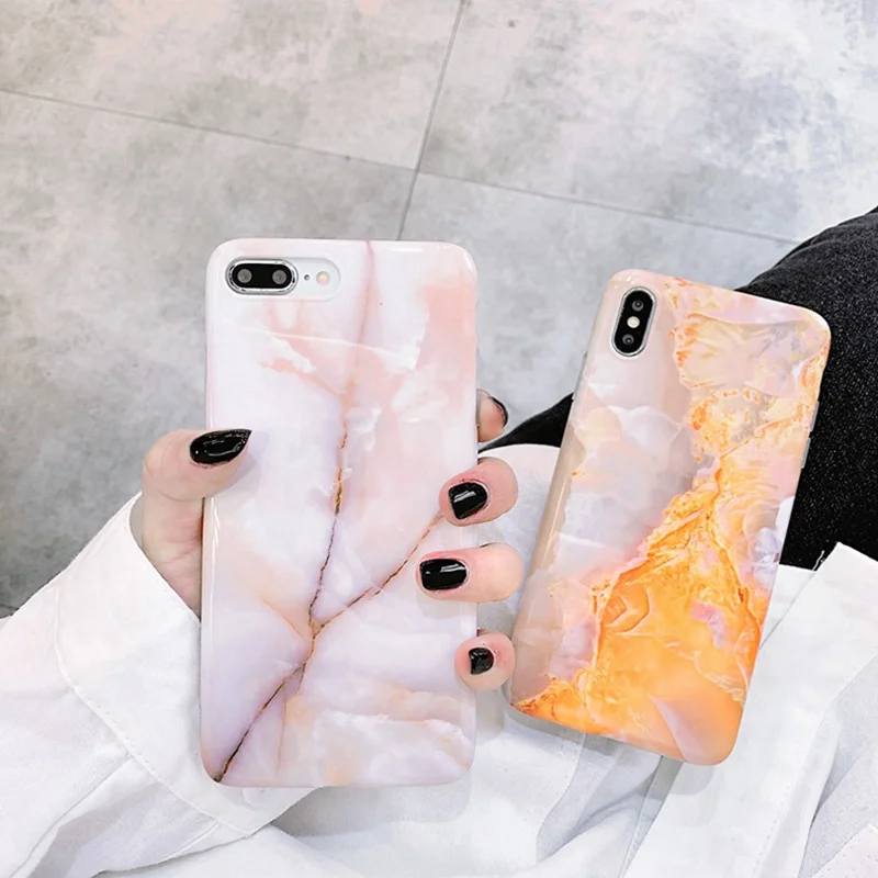 Glossy Flame Marble Phone Case For iPhone X XR XS Max Stone Crack Soft TPU Silicone Back Cover For iPhone 7 8 6 6S Plus Case
Glossy Flame Marble Phone Case For iPhone X XR XS Max Stone Crack Soft TPU Silicone Back Cover For iPhone 7 8 6 6S Plus Case