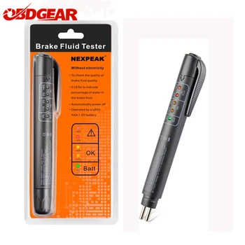 Brake Fluid Liquid Tester Pen With 5 LED Car Auto Vehicle Tools Car Vehicle Auto Automotive Diagnostic Tool For DOT3/DOT4 Auto
Brake Fluid Liquid Tester Pen With 5 LED Car Auto Vehicle Tools Car Vehicle Auto Automotive Diagnostic Tool For DOT3/DOT4 Auto