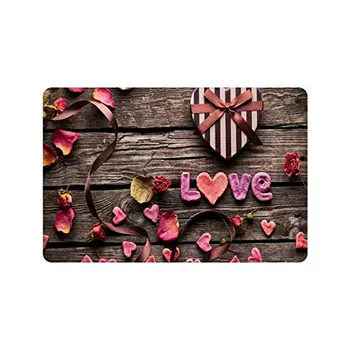 Happy Valentine's Day Gifts Presents Doormat Entrance Mat Floor Mat Rug Indoor/Outdoor/Front Door/Bathroom Mats Rubber Non Slip
Happy Valentine's Day Gifts Presents Doormat Entrance Mat Floor Mat Rug Indoor/Outdoor/Front Door/Bathroom Mats Rubber Non Slip
