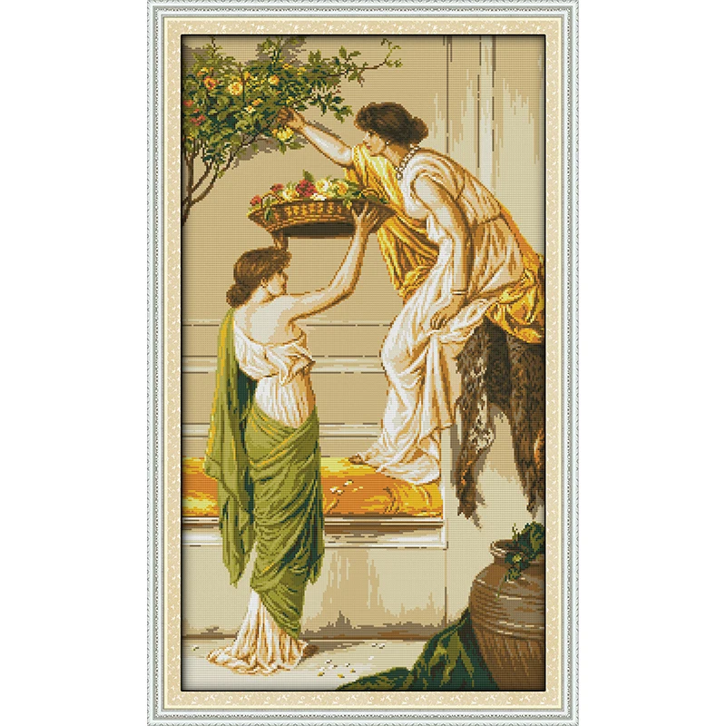 Everlasting love Flower women Chinese cross stitch kits Ecological cotton stamped 14 11CT DIY Christmas gift wedding decoration
Everlasting love Flower women Chinese cross stitch kits Ecological cotton stamped 14 11CT DIY Christmas gift wedding decoration