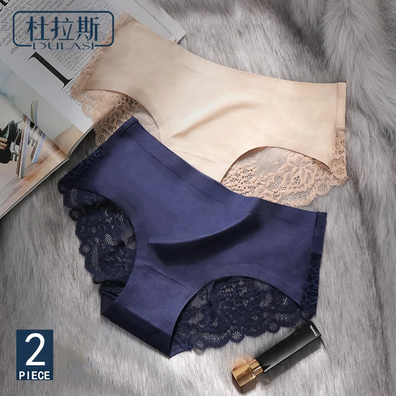 DULASI Sexy Panties Underwear Women Seamless Lace Panties Silk Sexy Lingerie Women 2PCS/lot Panties Sexy Cotton Briefs For Women
DULASI Sexy Panties Underwear Women Seamless Lace Panties Silk Sexy Lingerie Women 2PCS/lot Panties Sexy Cotton Briefs For Women