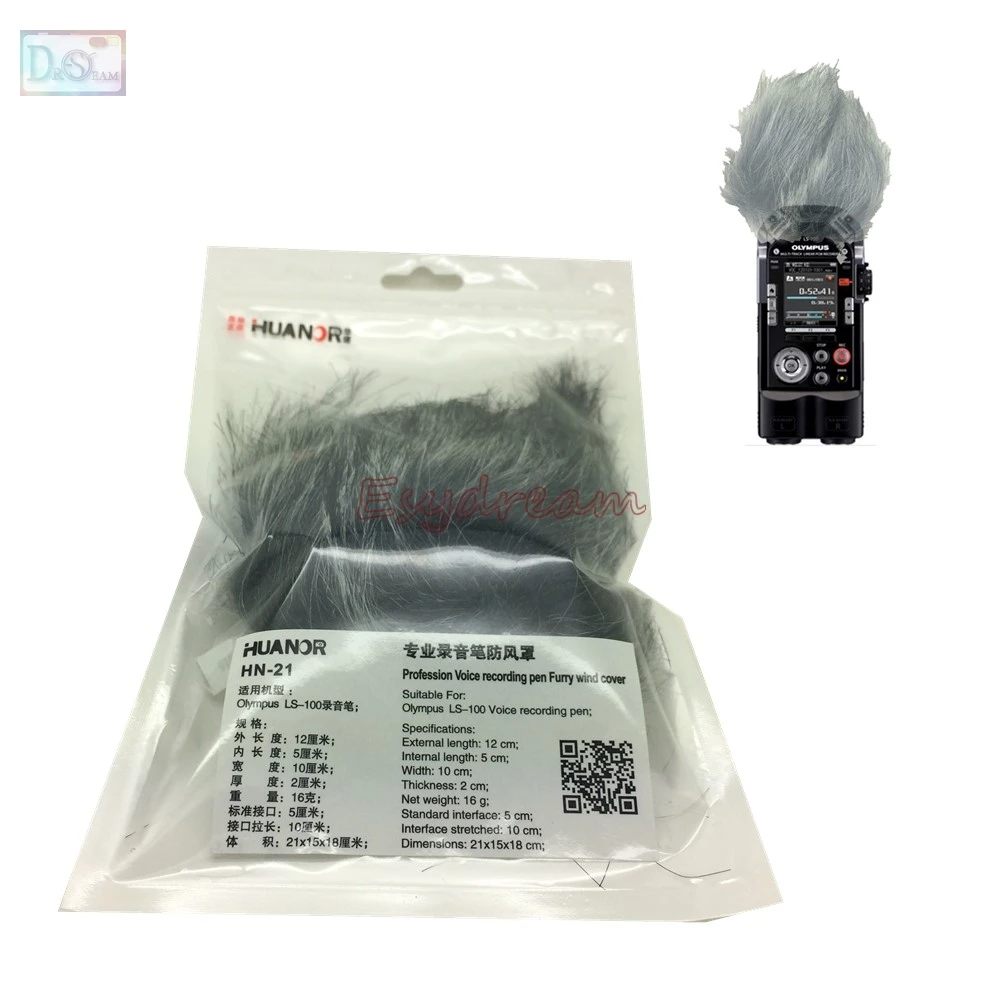 Professional Outdoor Dusty MIC Furry Cover Windscreen Windshield Muff For Olympus LS-100 LS100 Voice Deadcat Wind Shield MIC
Professional Outdoor Dusty MIC Furry Cover Windscreen Windshield Muff For Olympus LS-100 LS100 Voice Deadcat Wind Shield MIC