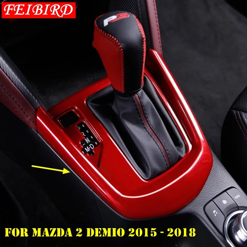 For Mazda 2 Demio 2015 - 2019 Auto Accessory Transmission Stalls Shift Gear Panel Cover Trim ABS MATTE CARBON FIBER RED
For Mazda 2 Demio 2015 - 2019 Auto Accessory Transmission Stalls Shift Gear Panel Cover Trim ABS MATTE CARBON FIBER RED