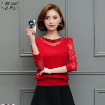 2017 Hot Sale New Fashion Style Lace Shirt Spring All-match Hollow Chiffon Shirt Female Long Sleeved Slim Short Summer 82H 30
2017 Hot Sale New Fashion Style Lace Shirt Spring All-match Hollow Chiffon Shirt Female Long Sleeved Slim Short Summer 82H 30