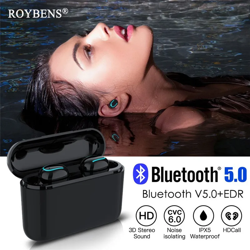 TWS Bluetooth 5.0 Handsfree Earphone True Wireless Mini Earbuds In Ear Head Phones Subwoofer Gaming Headset Sport Ear Buds Phone
TWS Bluetooth 5.0 Handsfree Earphone True Wireless Mini Earbuds In Ear Head Phones Subwoofer Gaming Headset Sport Ear Buds Phone